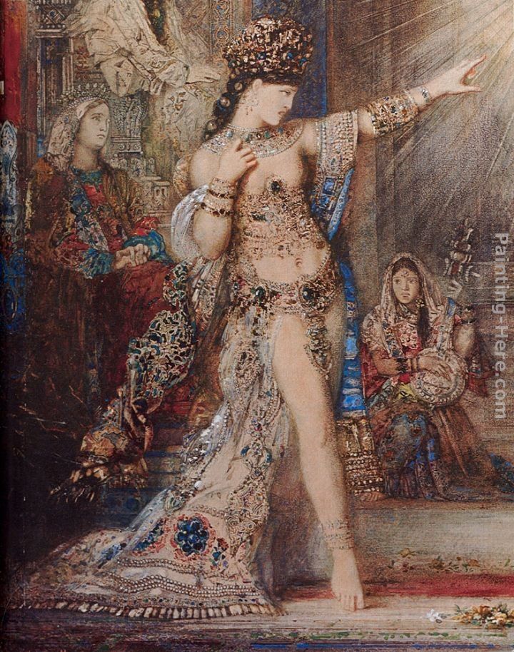 Gustave Moreau The Apparition [detail]